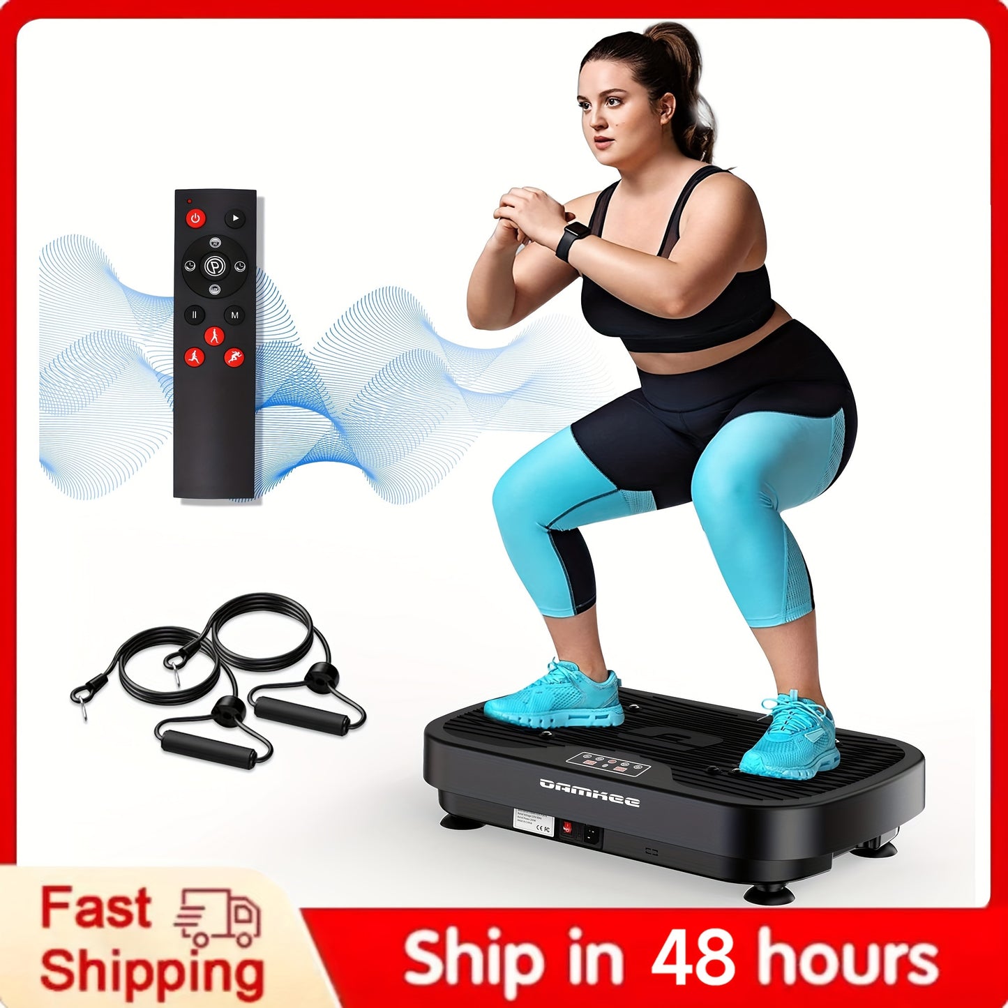 Vibration Plate Exercise Machine for Weight Loss and Toning