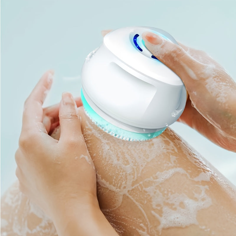 Rechargeable Electric Shower Brush Set for Relaxing Spa Experience
