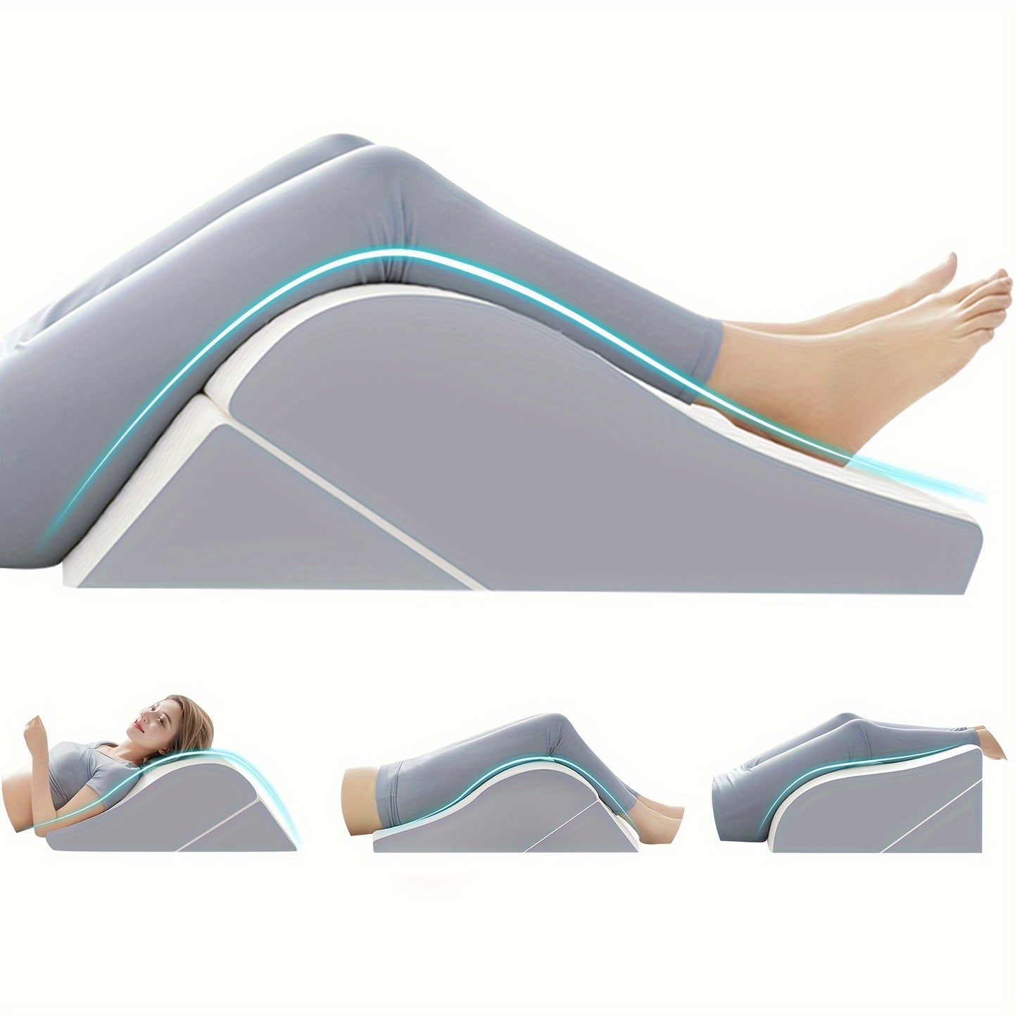 3-in-1 Adjustable Incline Wedge Pillows for Comfort and Support