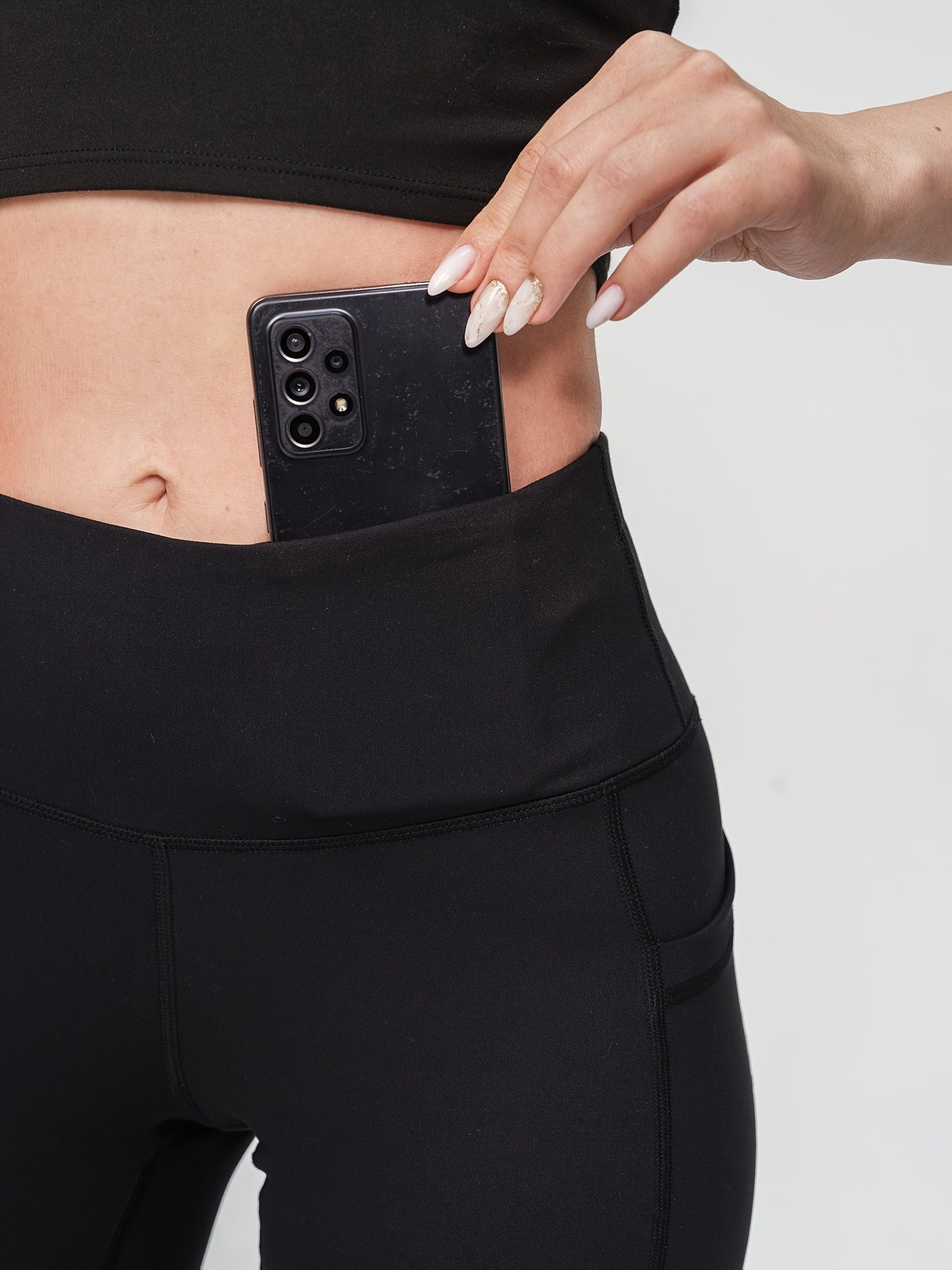 PRO-FiT Women's High Waist Yoga Pants Set with Pockets