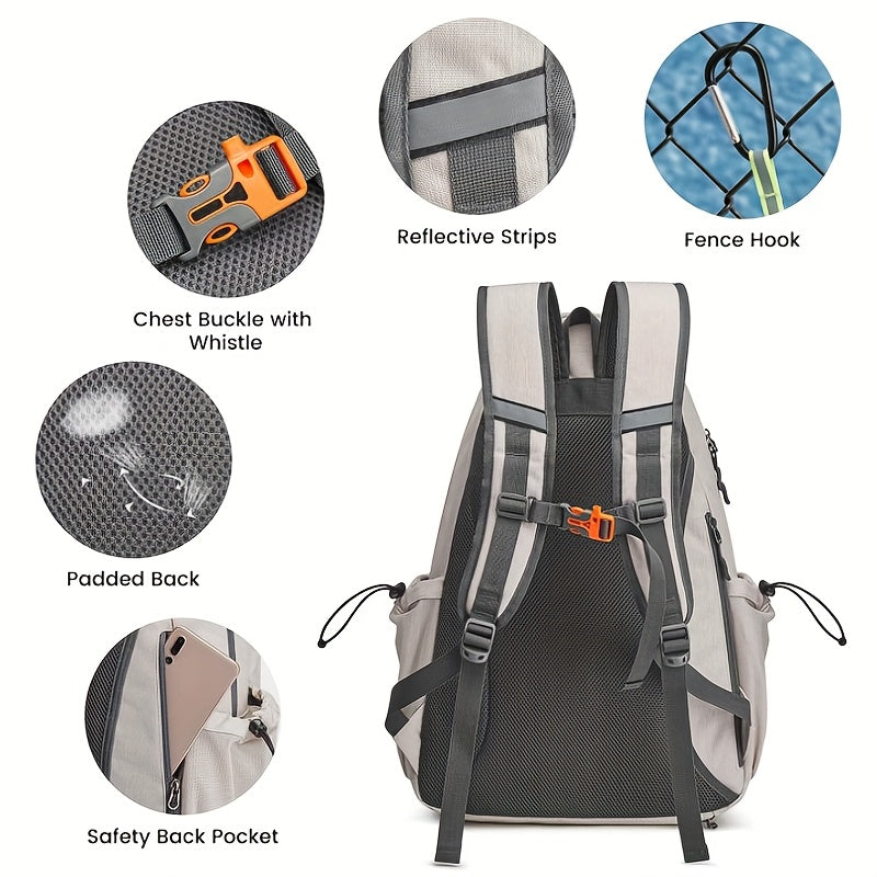 Multi Sport Backpack Racket Storage Tennis Badminton Gym