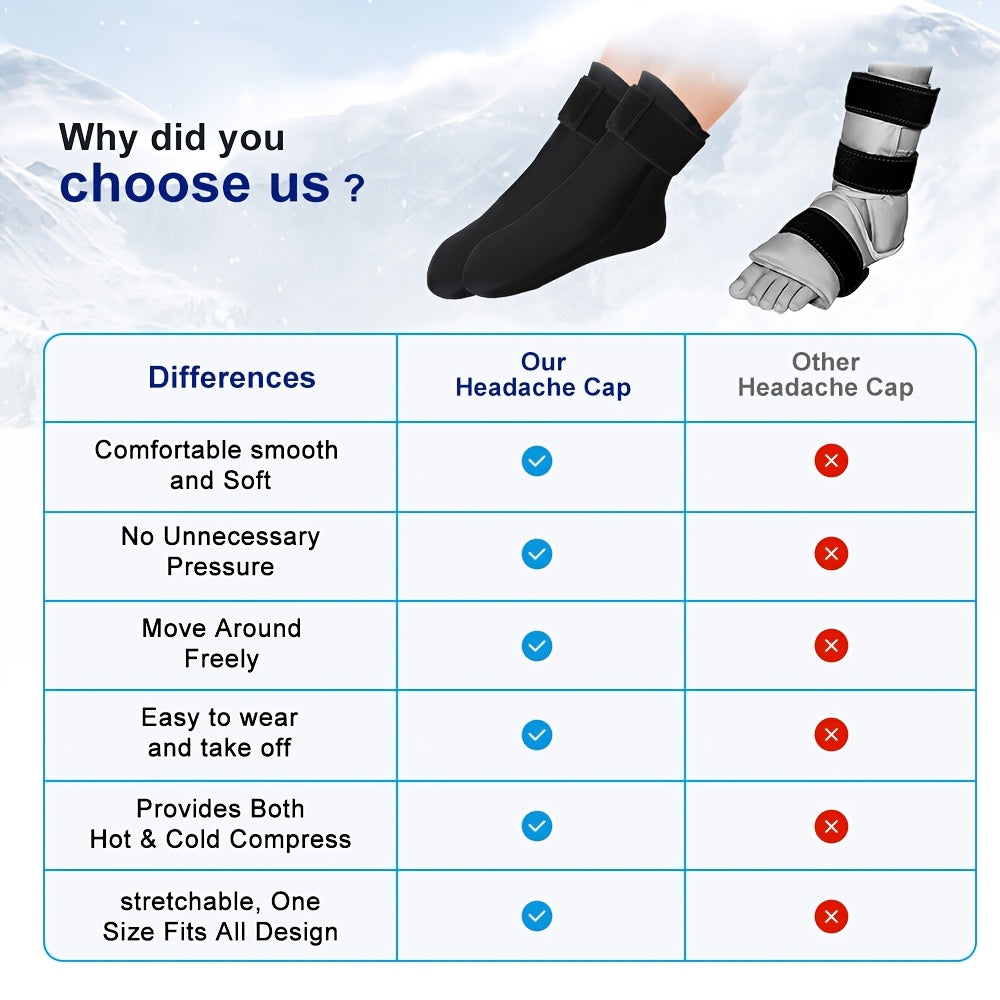 Reusable Gel Compression Ankle Socks for Instant Comfort and Support