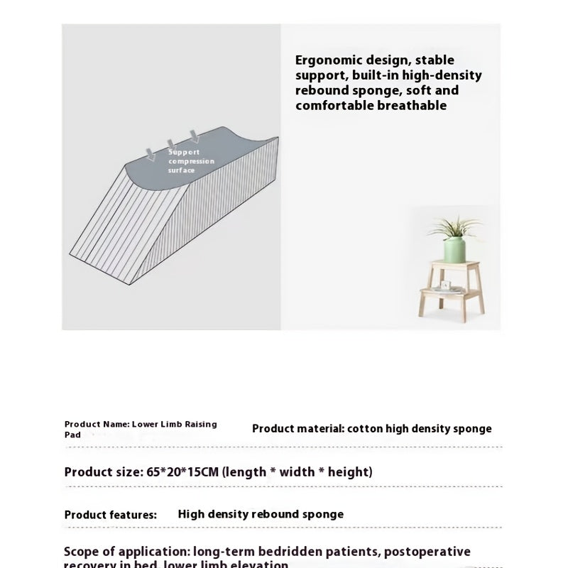 U Shaped Elevation Pillow for Comfortable Recovery and Support