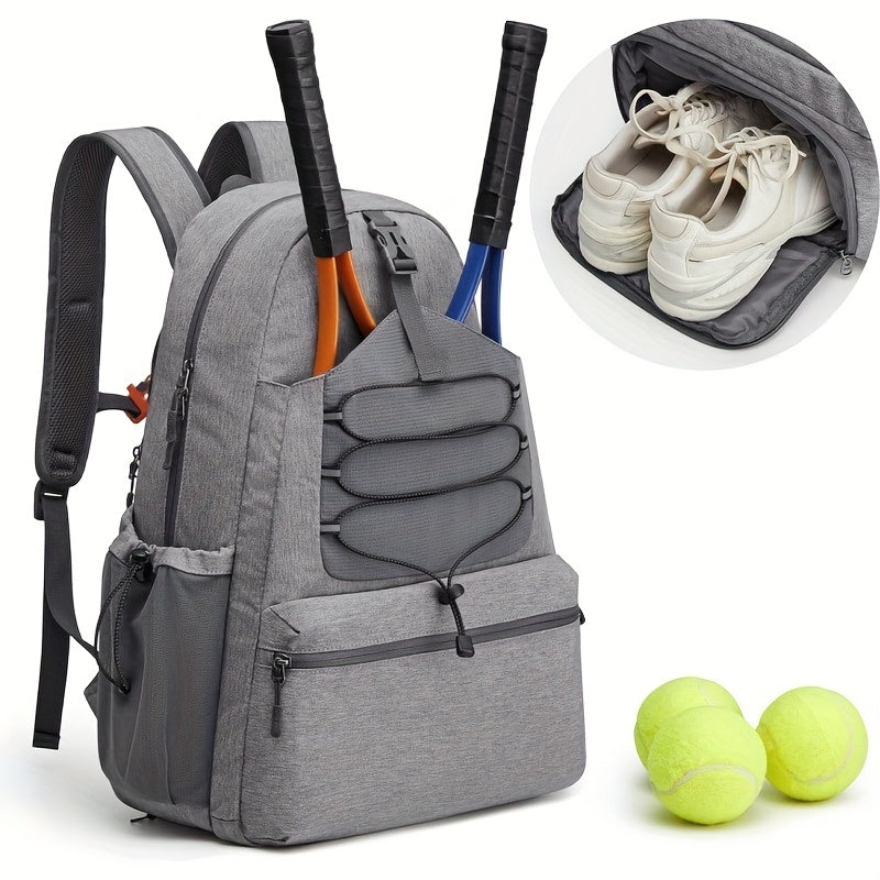 Multi Sport Backpack Racket Storage Tennis Badminton Gym