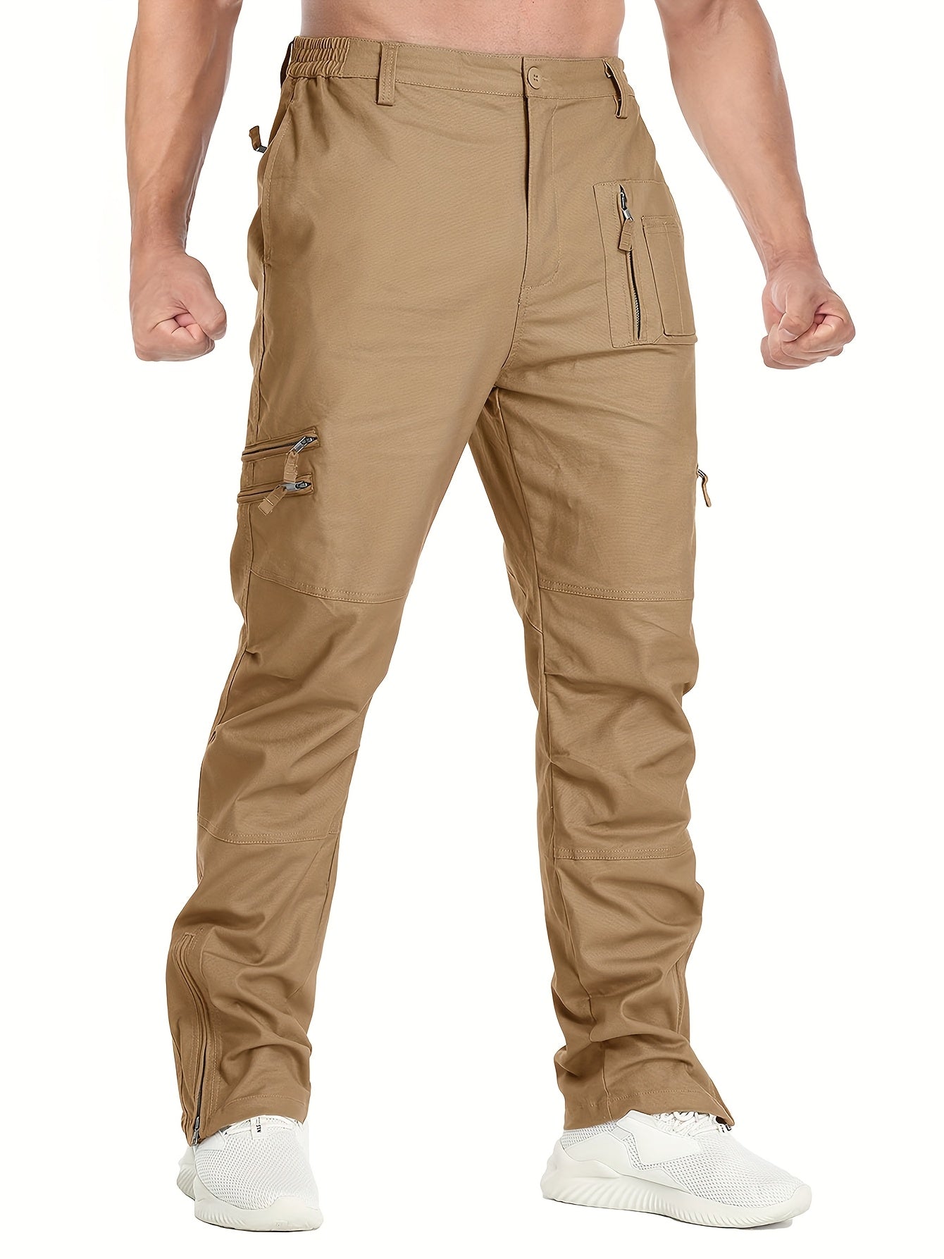 Men's Versatile Cargo Pants for Outdoor Adventures and Everyday Wear