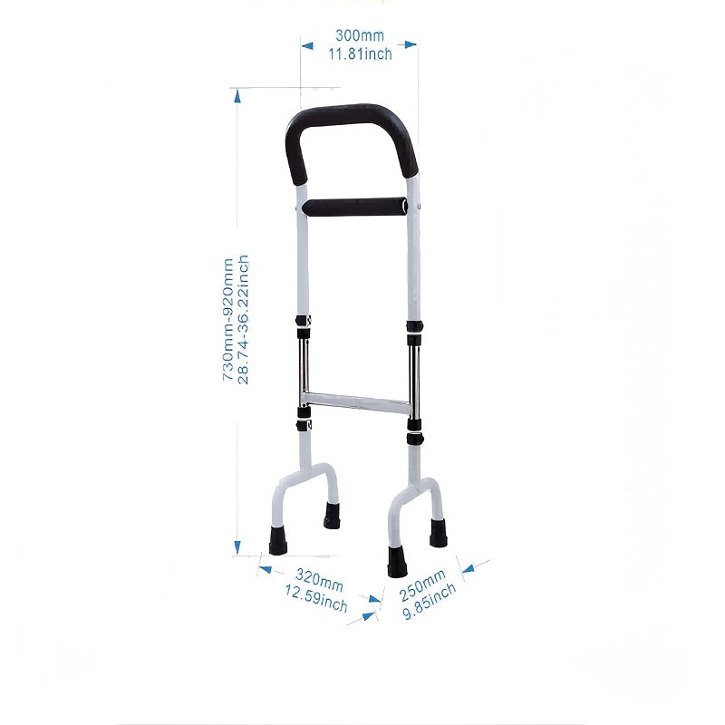 Multi-Purpose Bedside Handrail For Enhanced Safety And Support