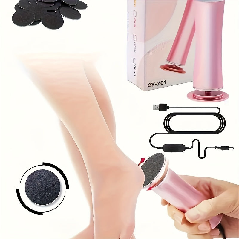 Electric Foot Remover Kit with USB Powered Pedicure Tools