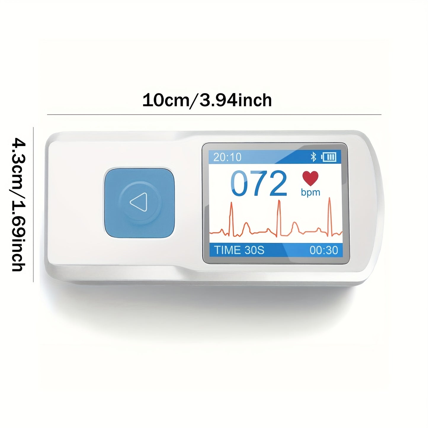 Portable ECG Monitor for Heart Rate Tracking Anytime Anywhere