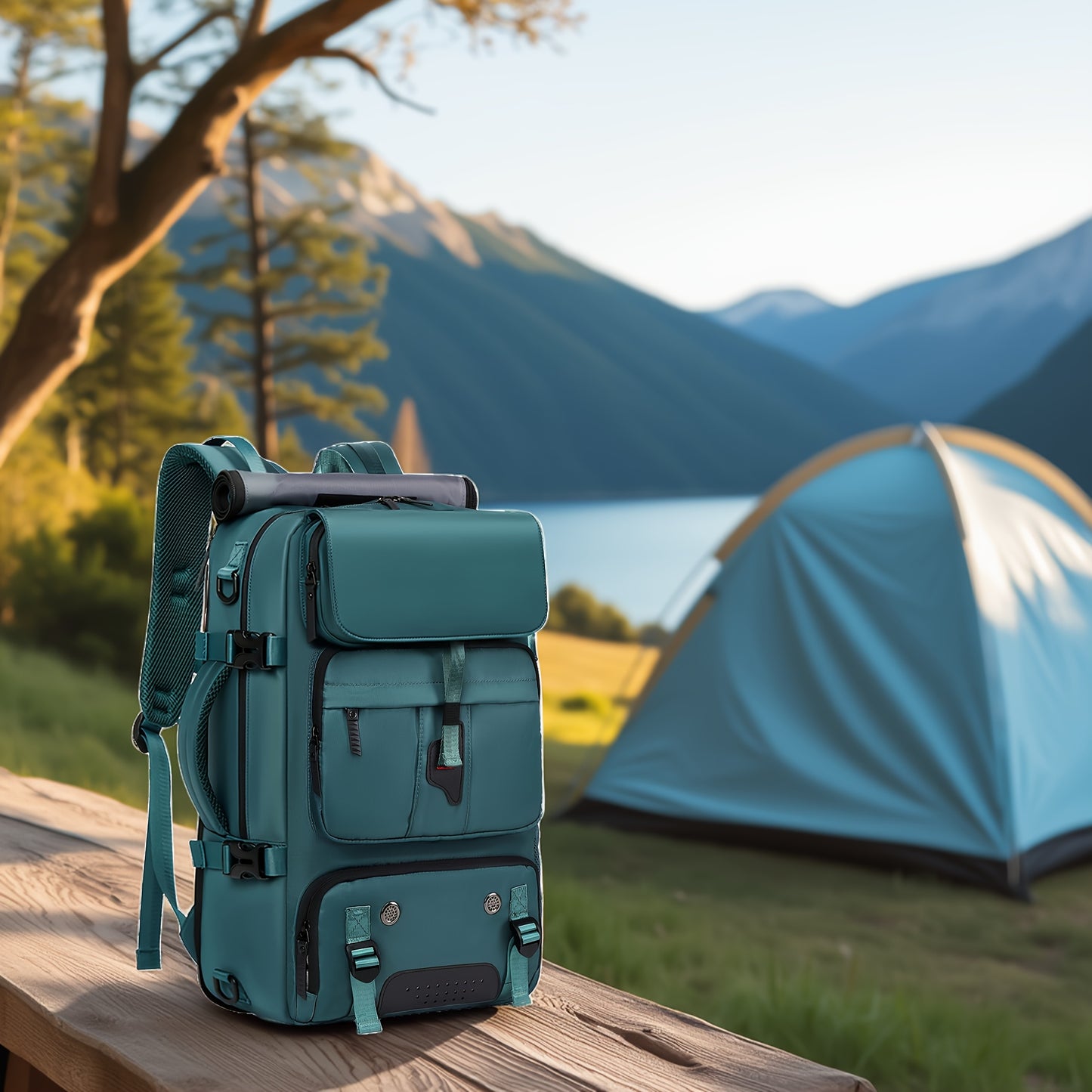 Versatile Laptop Backpack With Shoe Compartment For Travel