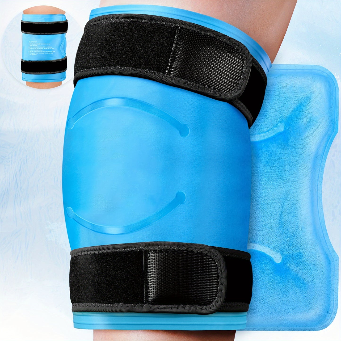 Extra Large Knee Ice Pack Wrap for Pain Relief