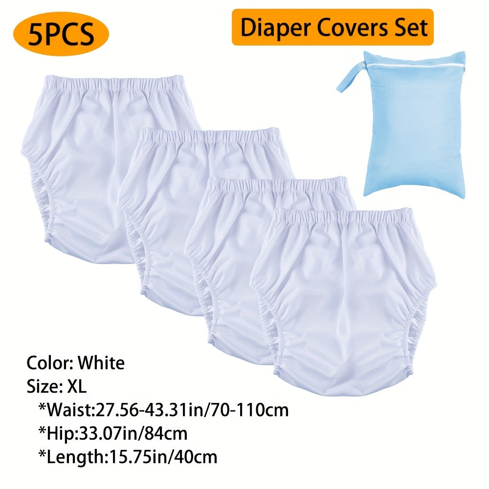 Leakproof Reusable Incontinence Underwear with Wet Bag for Comfort