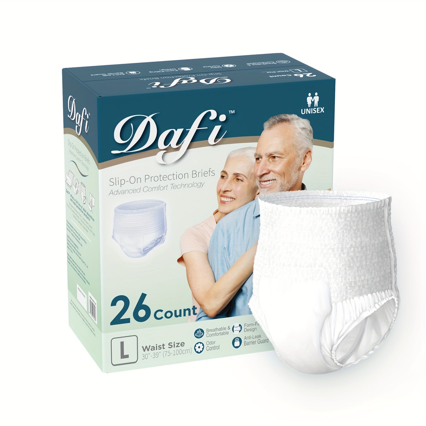 DAFI Incontinence Underwear for Adults Maximum Absorbency Protection