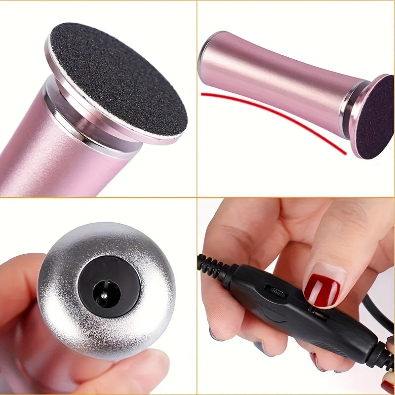 Electric Foot Remover Kit with USB Powered Pedicure Tools