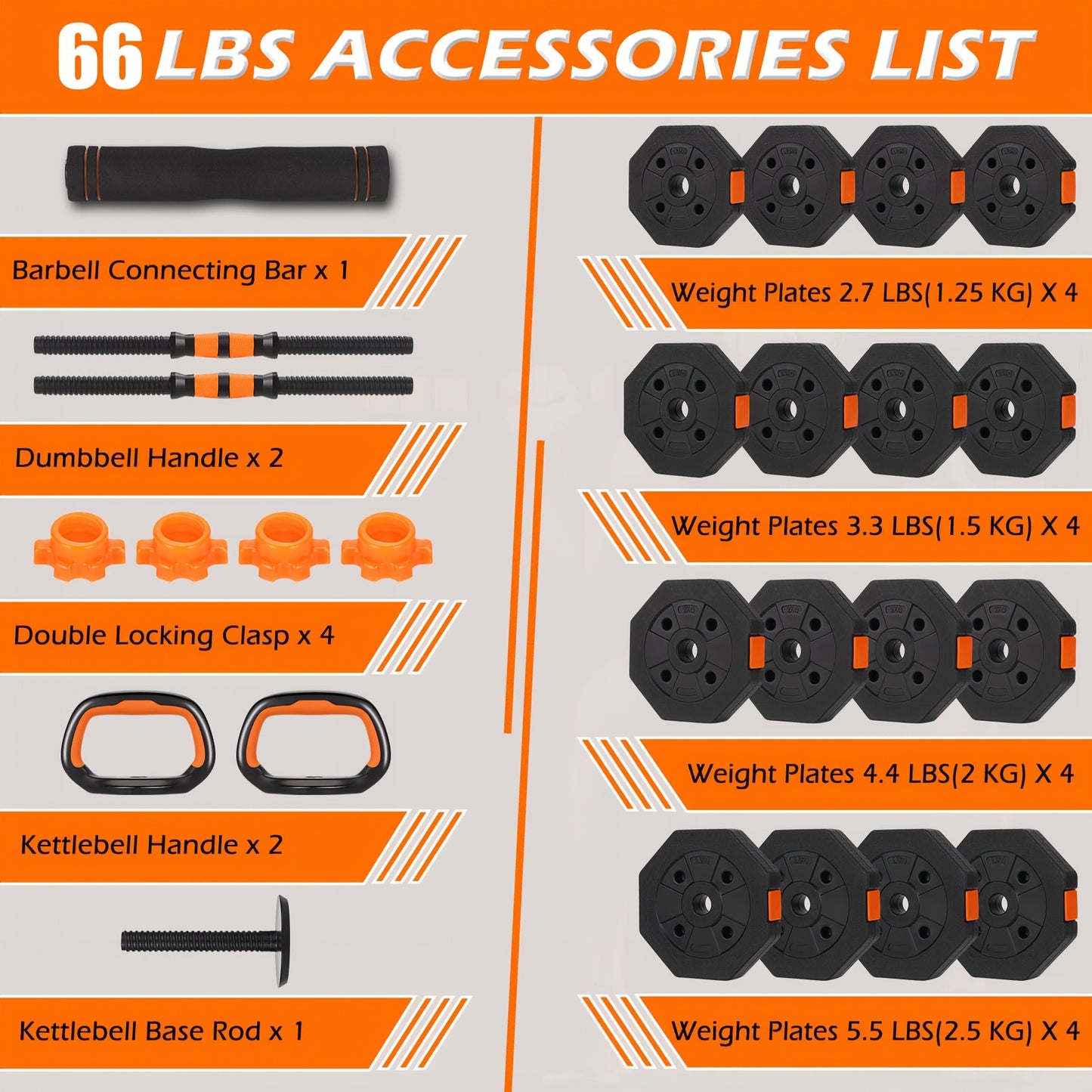 Adjustable Dumbbell Set for Home Fitness and Workout Training