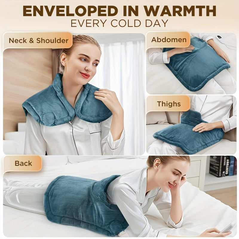 Graphene Heating Pad for Neck and Shoulders with Multiple Settings