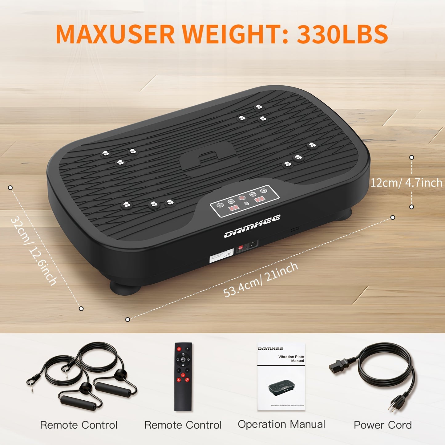 Vibration Plate Exercise Machine for Weight Loss and Toning
