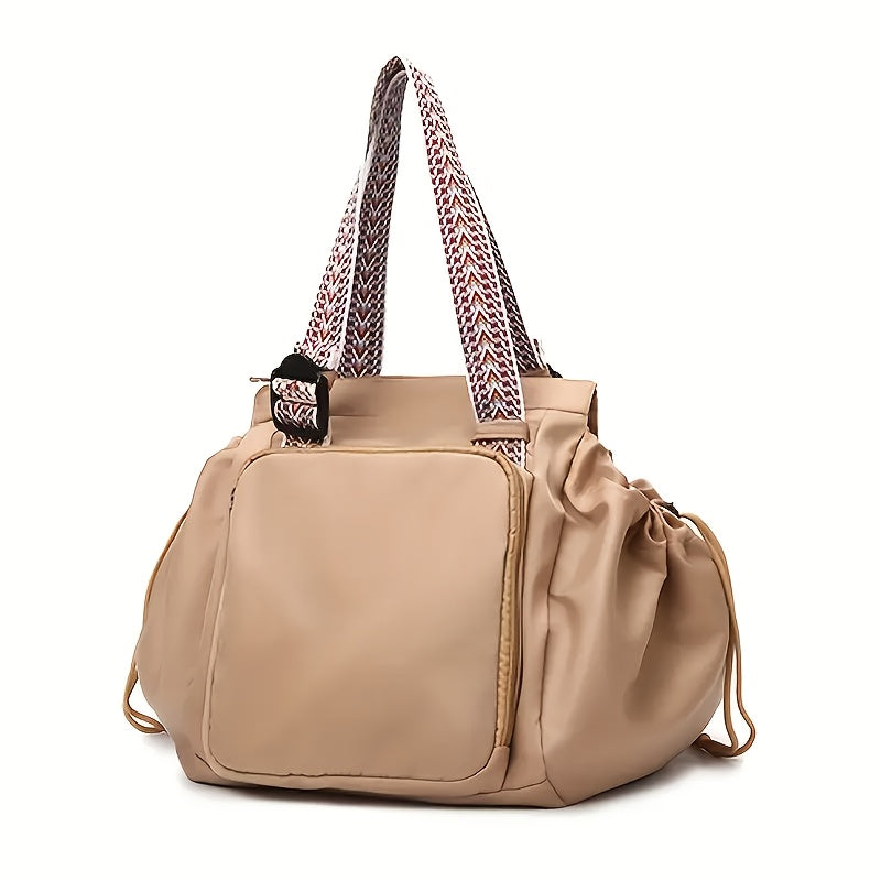 Expandable Fitness Bag For Women With Large Capacity