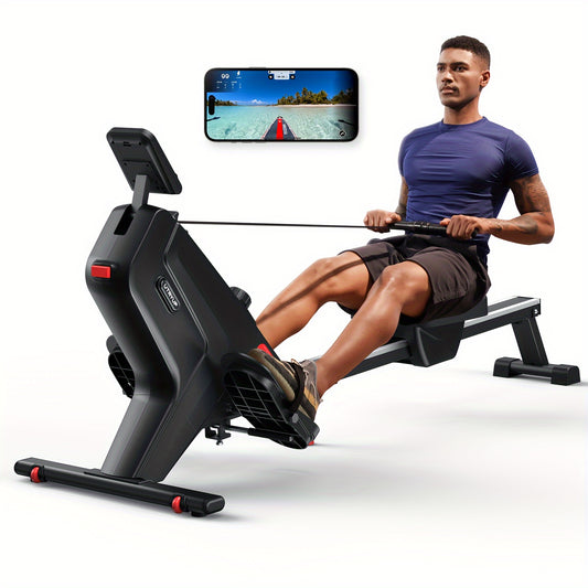 UTRYUP Compact Magnetic Water Rowing Machine for Home Workouts