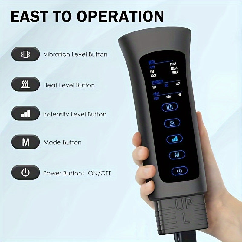 Leg Massager with Air Compression and Vibration for Relaxation