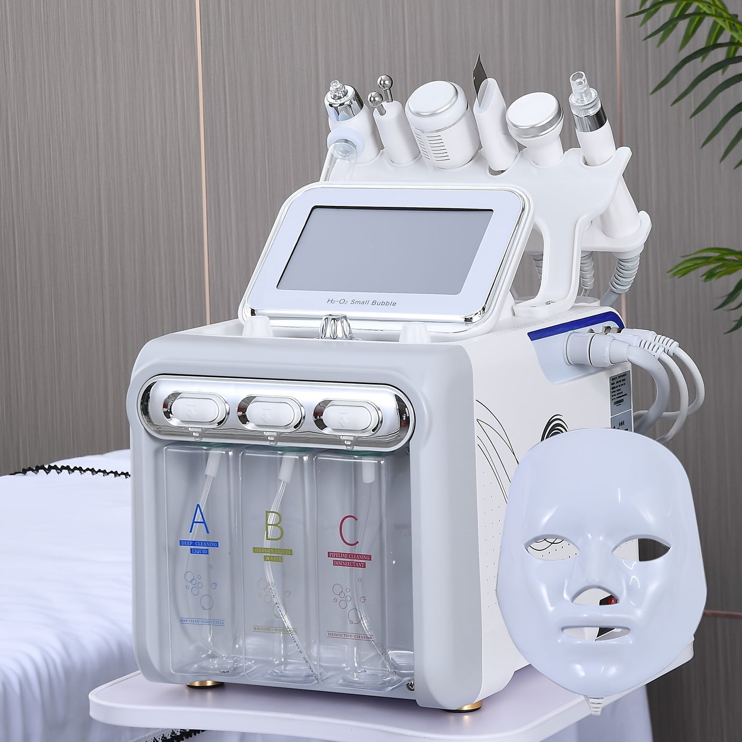 7-in-1 Home Beauty Device for Radiant Skin and Relaxation