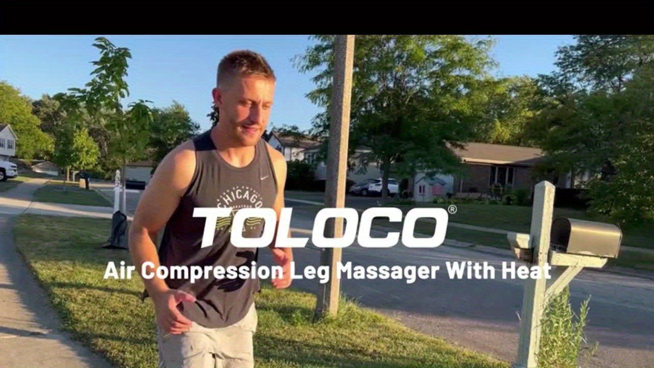 Leg Massager with Air Compression and Vibration for Relaxation