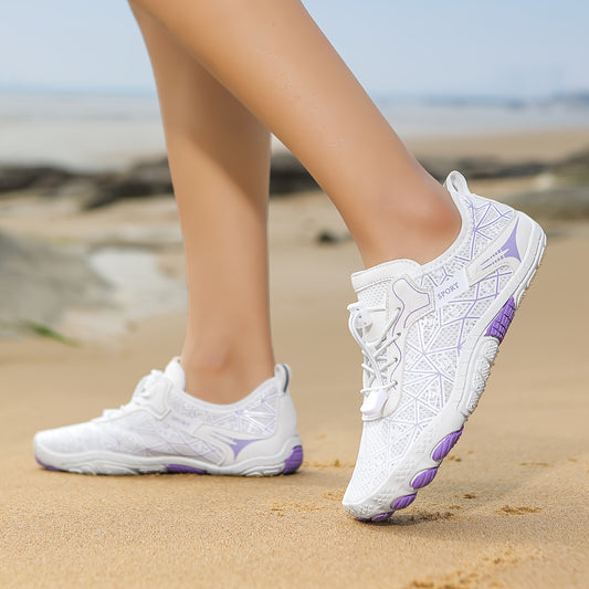 Unisex Water Shoes Striped Breathable Quick-Dry Non-Slip