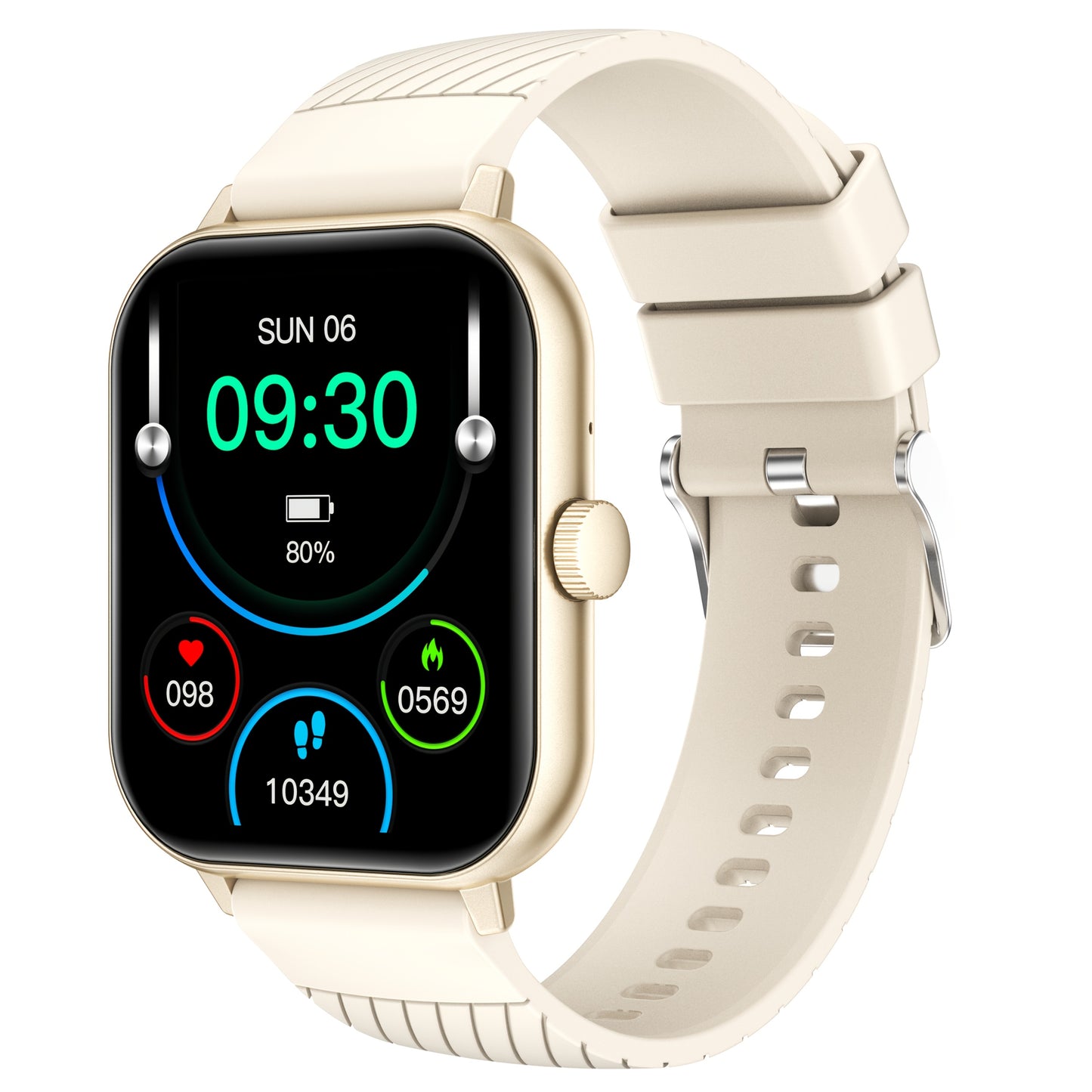 Multi Function Smartwatch With Wireless Calling And Pedometer