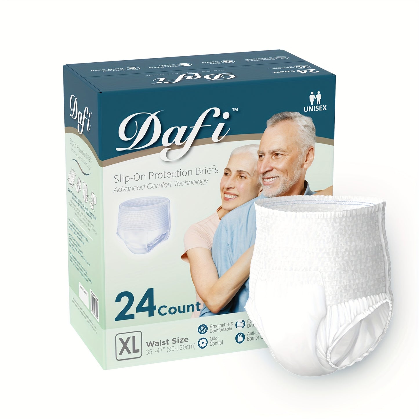 DAFI Incontinence Underwear for Adults Maximum Absorbency Protection