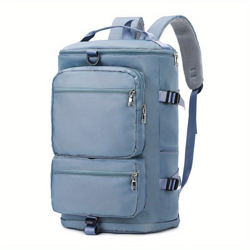 Duffel Bag With Wet Dry Separation And Shoe Compartment