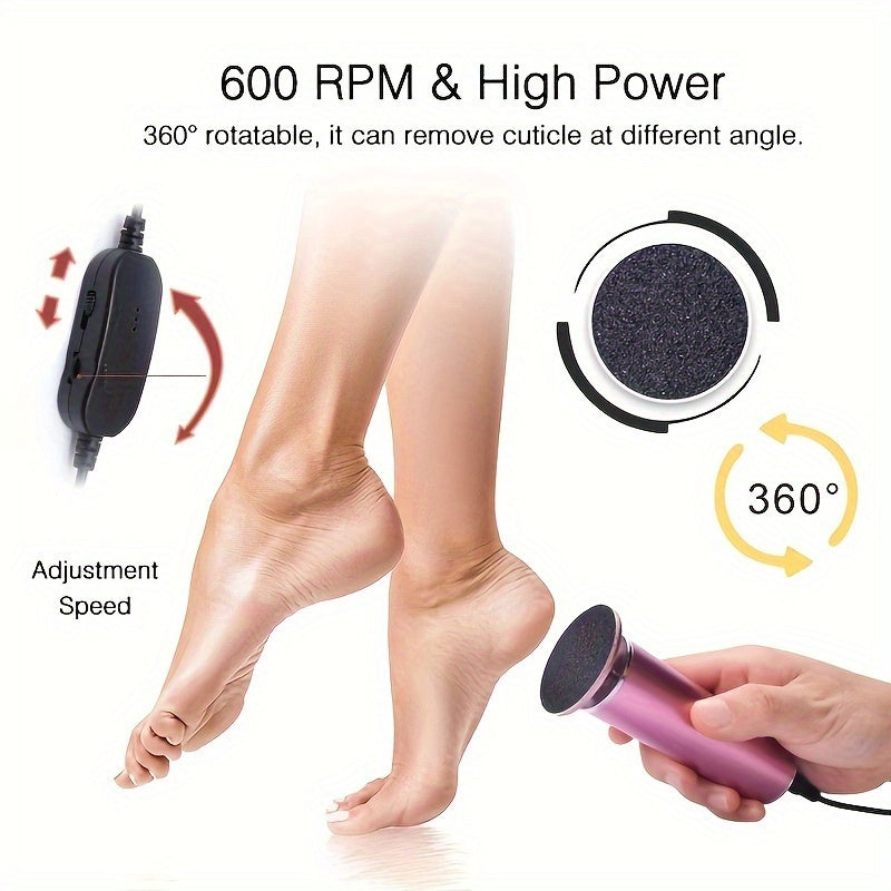 Electric Pedicure Machine for Effortless Callus Removal and Care
