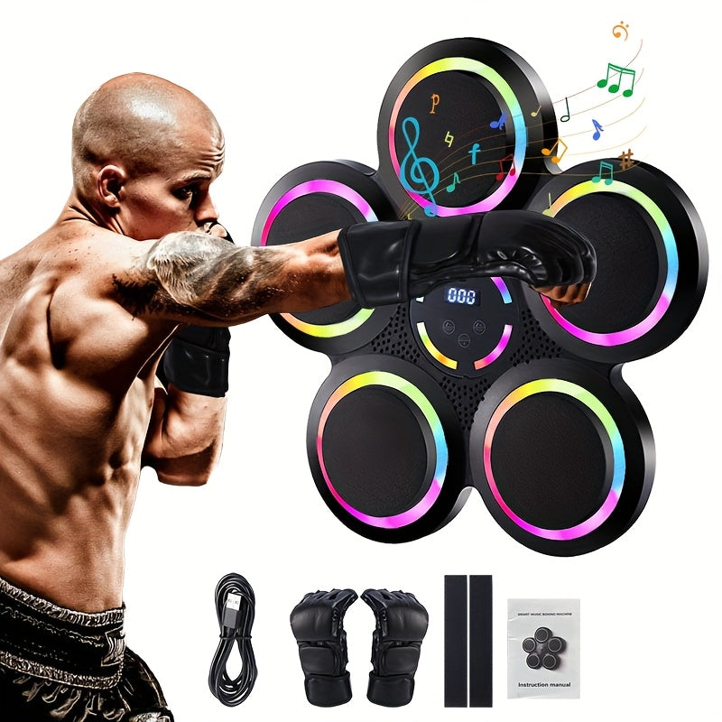 Smart Music Boxing Machine Set With Dynamic Sound Effects