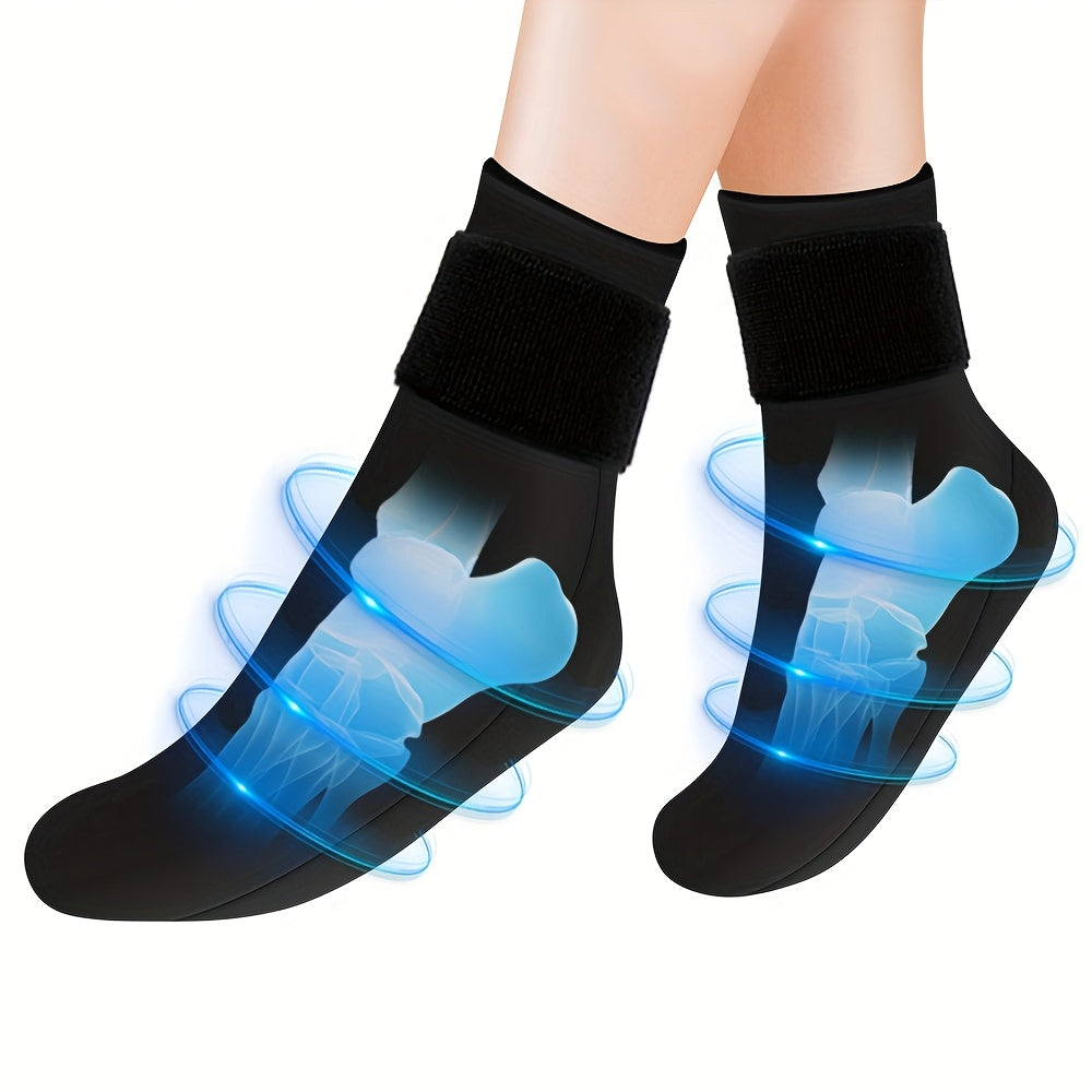 Reusable Gel Compression Ankle Socks for Instant Comfort and Support