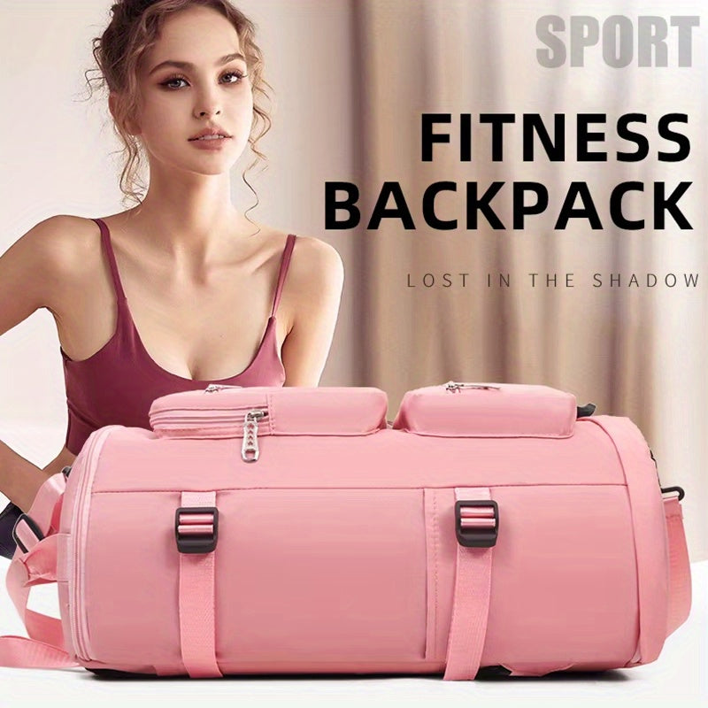 Duffel Bag With Wet Dry Separation And Shoe Compartment