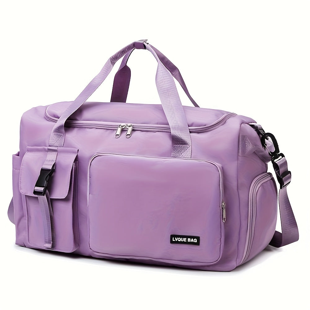 Eonothem Travel Gym Duffle Bag With Shoe Compartment