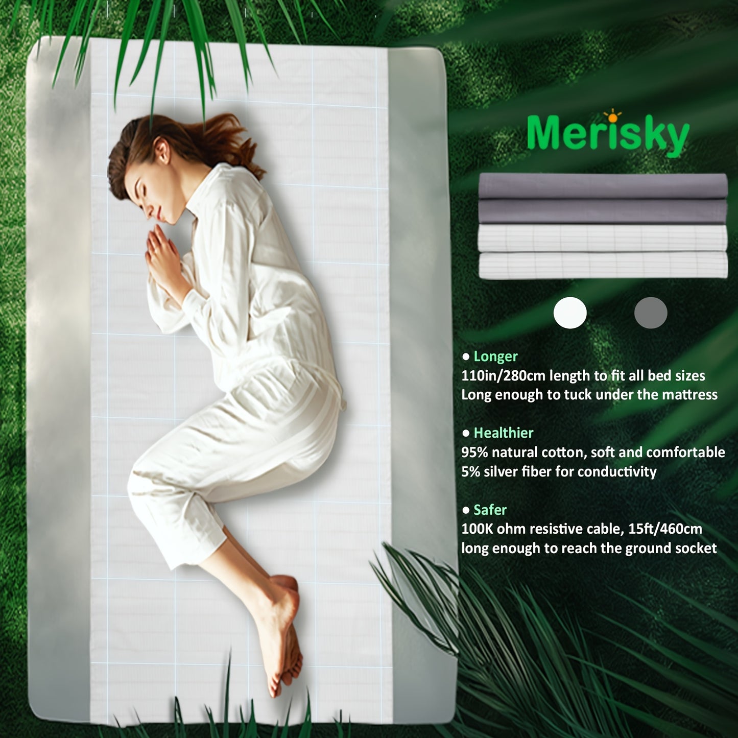 Earthing Sheets for Better Sleep and Grounding Energy
