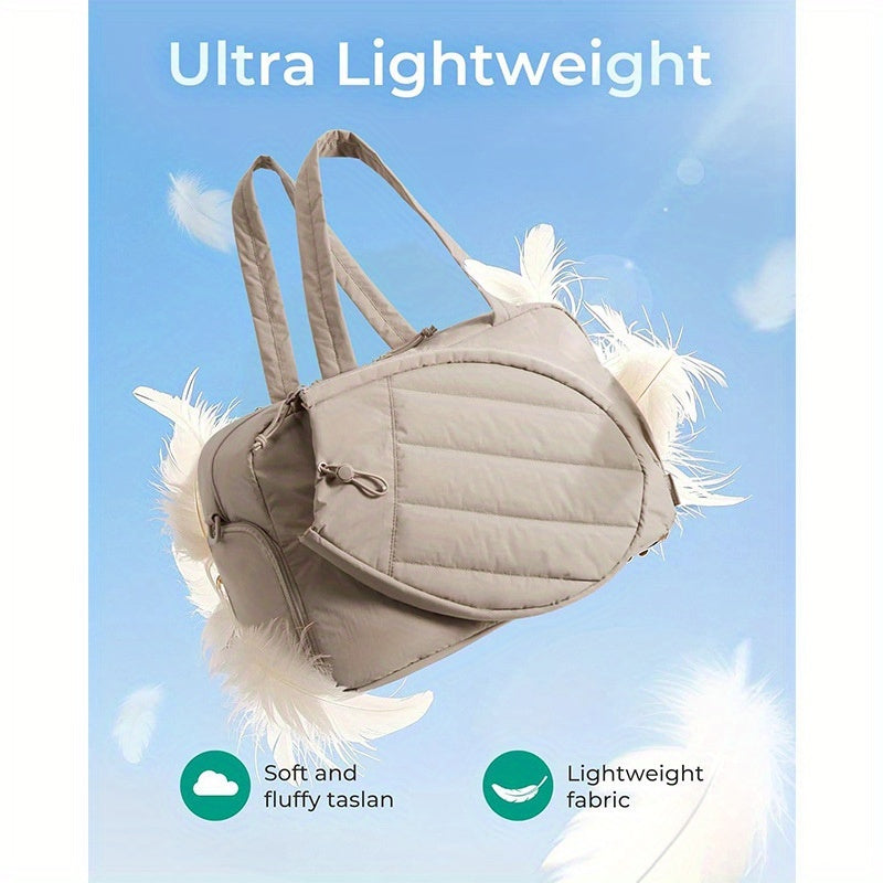 Unisex Sports Bag With Shoe Compartment And Wet Dry Pocket