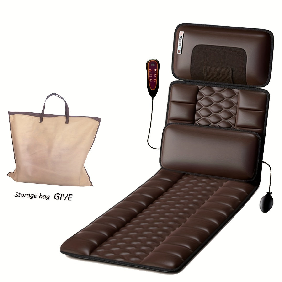 Full Body Acupressure Massage Mattress with Heat Therapy
