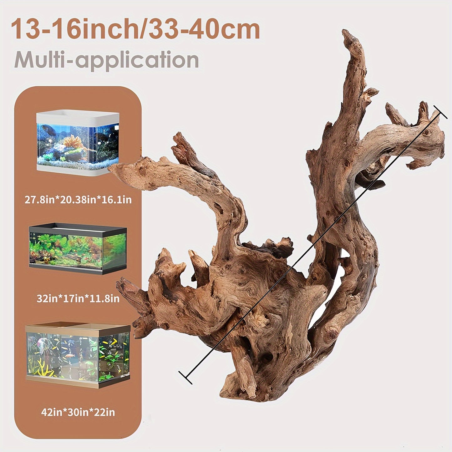 Natural Driftwood for Aquarium and Reptile Decoration