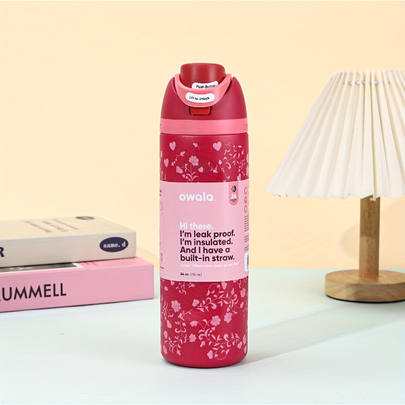 Insulated Stainless Steel Travel Mug With Double Layer Vacuum