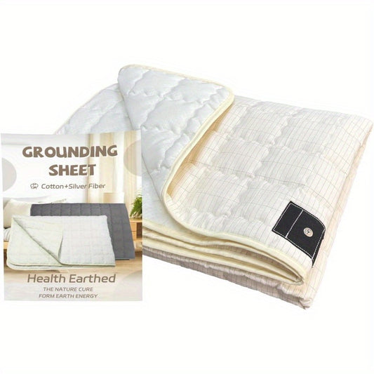 Touch Grounding Sheet for Stress Relief and Improved Sleep