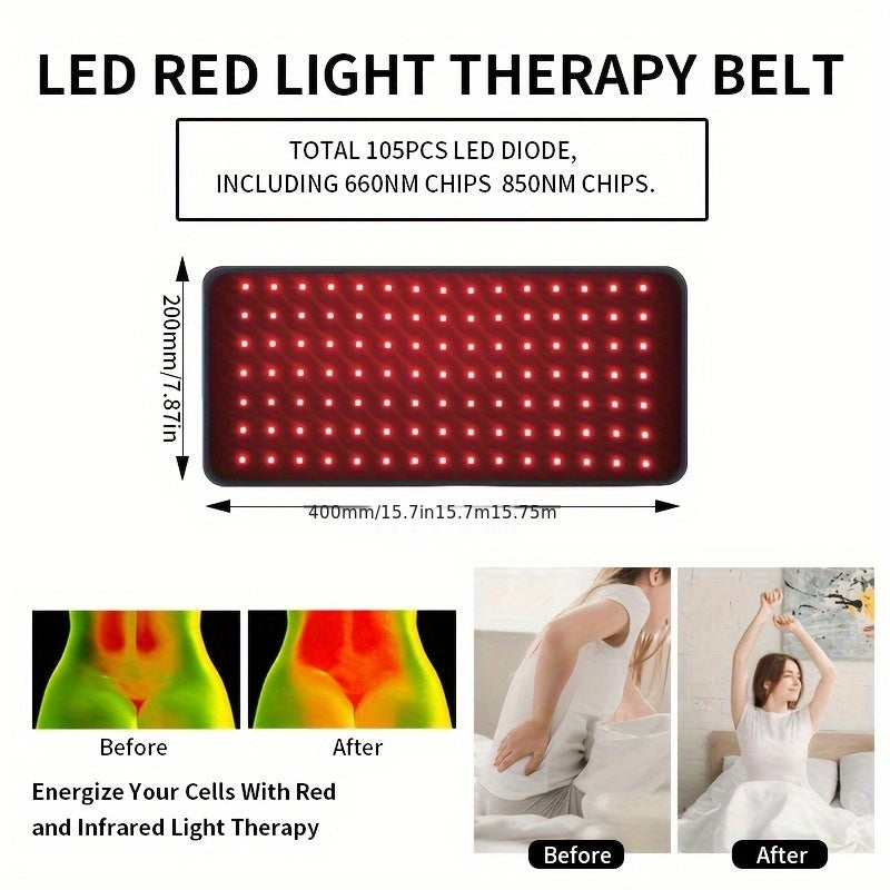 Red Light Therapy Pad for Pain Relief and Healing