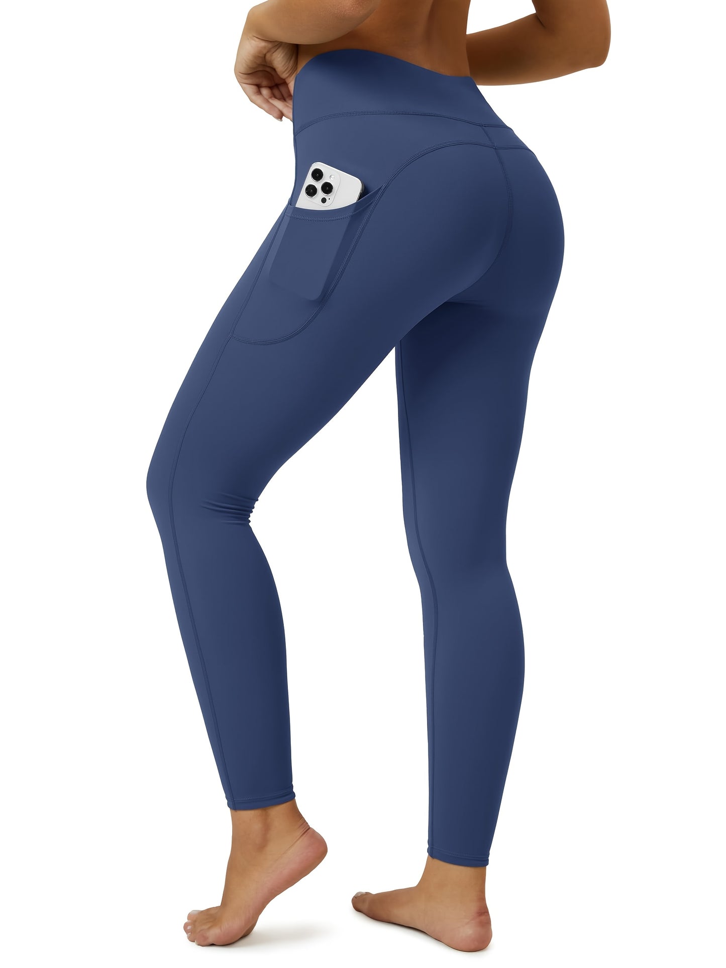 Buttery Soft High Waisted Yoga Pants 3-Pack With Pockets