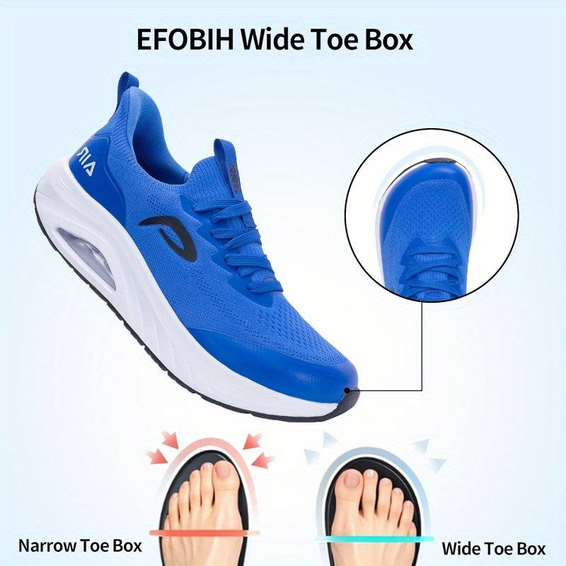 Men's Breathable Wide-Toe Box Casual Walking Shoes for Everyday Use