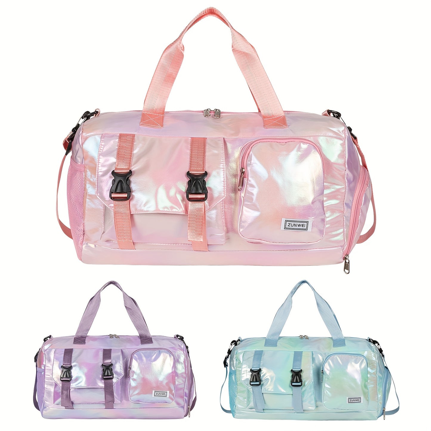 Multifunction Gym Duffel Bag With Shoe Storage And Travel