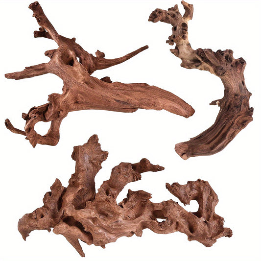 Natural Driftwood Sinking Wood for Aquarium and Reptile Decor