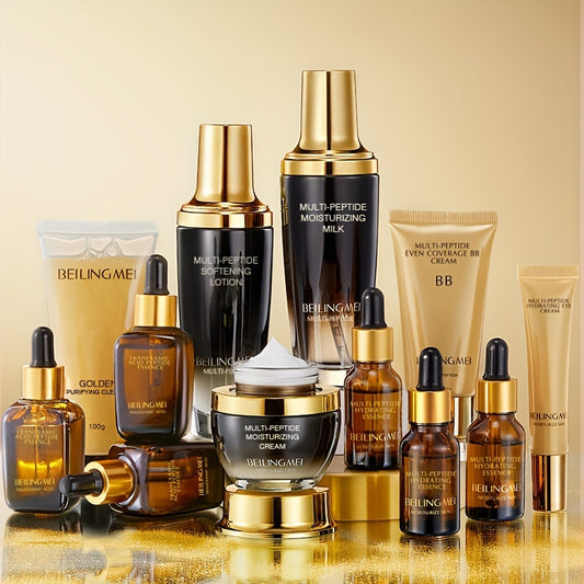 Multi-Peptide Facial Care Set For Nourishing And Firming Skin