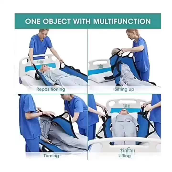 Patient Flip Over Waterproof Bed Positioning Pad for Easy Care