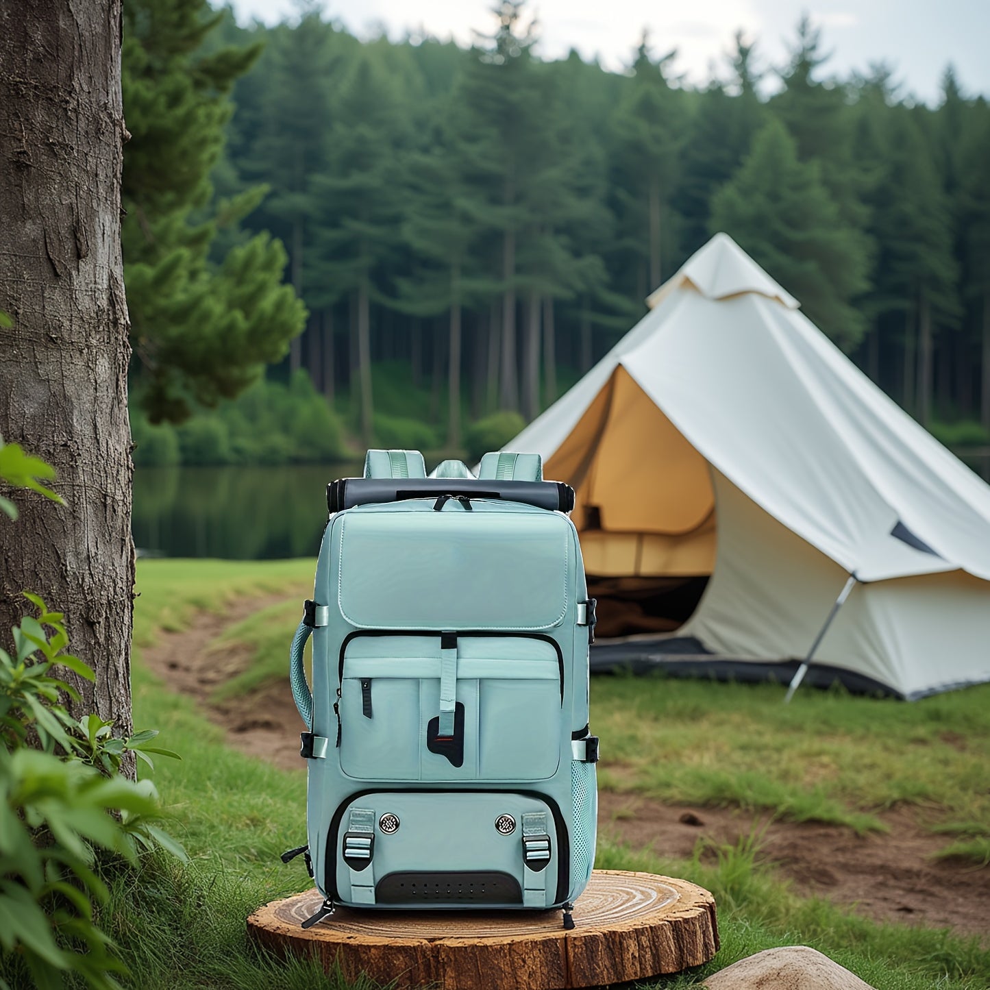 Versatile Laptop Backpack With Shoe Compartment For Travel