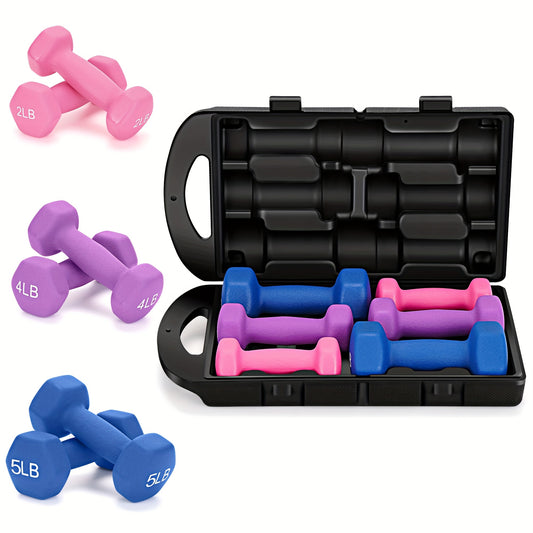 Adjustable Dumbbell Hand Weights Set in Gift Box