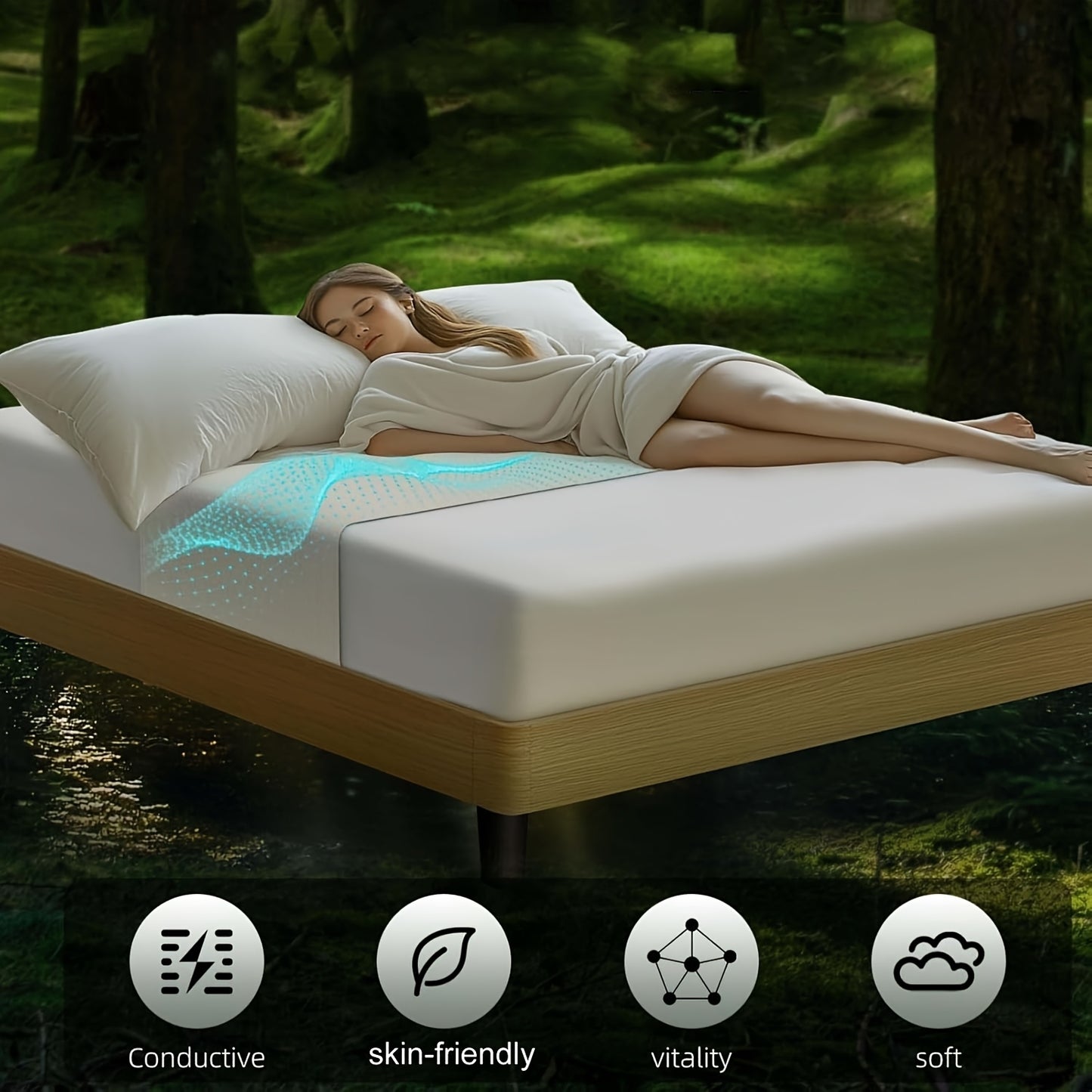Earthing Sheets for Better Sleep and Grounding Energy